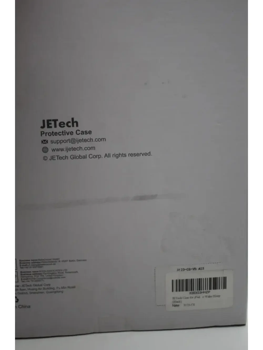JETech Protective Case for iPad 10.9 Black Auto Wake Sleep Tablet Cover